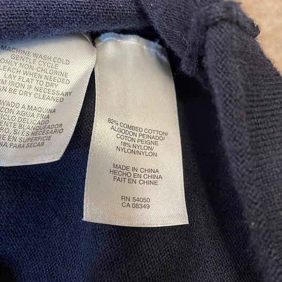 Jones New York navy scoop neck tank top - Picture 6 of 6